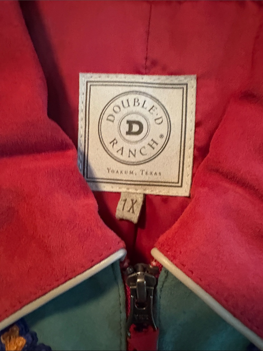 Double D Ranchwear Howdy Cowgirl Jacket; Size 1X - Picture 10 of 16